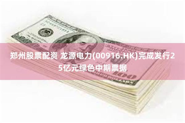 郑州股票配资 龙源电力(00916.HK)完成发行25亿元绿色中期票据