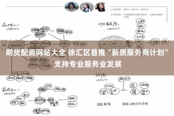 期货配资网站大全 徐汇区首推“新质服务商计划” 支持专业服务业发展