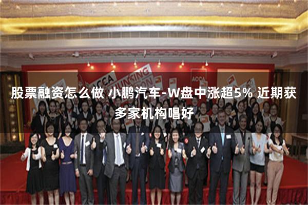 股票融资怎么做 小鹏汽车-W盘中涨超5% 近期获多家机构唱好