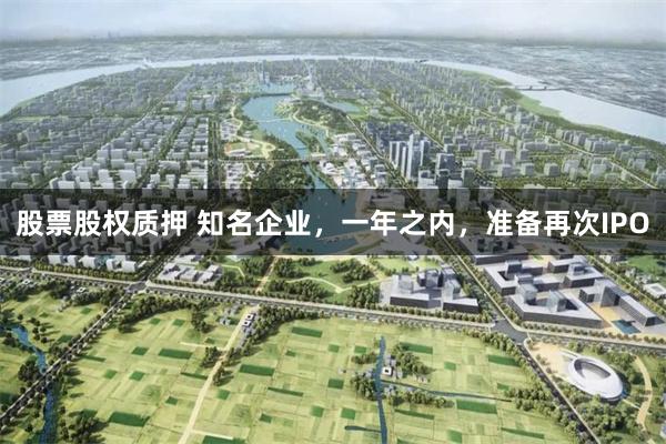 股票股权质押 知名企业，一年之内，准备再次IPO