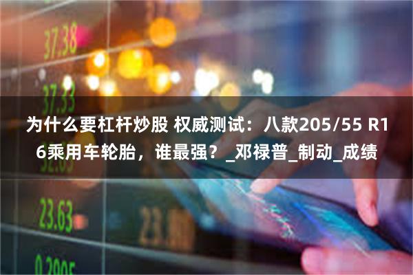 为什么要杠杆炒股 权威测试：八款205/55 R16乘用车轮胎，谁最强？_邓禄普_制动_成绩
