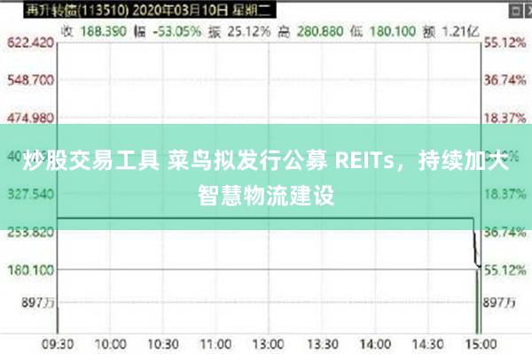 炒股交易工具 菜鸟拟发行公募 REITs，持续加大智慧物流建设