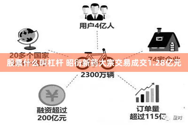 股票什么叫杠杆 昭衍新药大宗交易成交1.28亿元