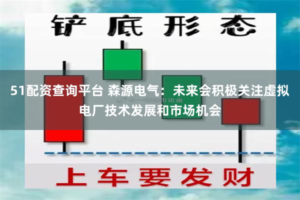51配资查询平台 森源电气：未来会积极关注虚拟电厂技术发展和市场机会