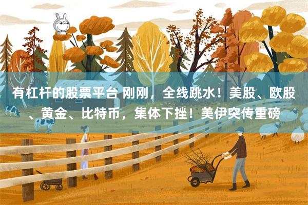 有杠杆的股票平台 刚刚，全线跳水！美股、欧股、黄金、比特币，集体下挫！美伊突传重磅