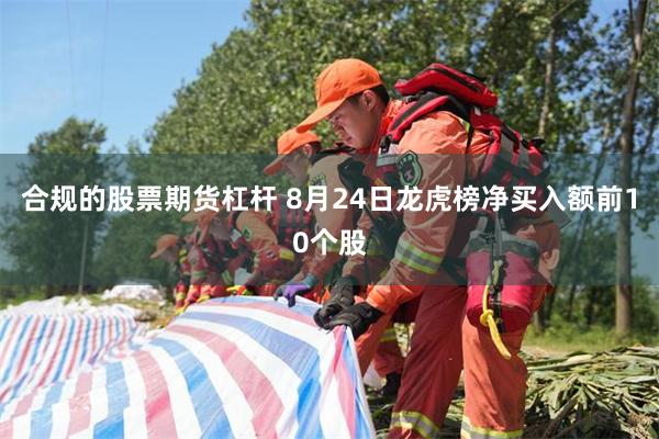 合规的股票期货杠杆 8月24日龙虎榜净买入额前10个股