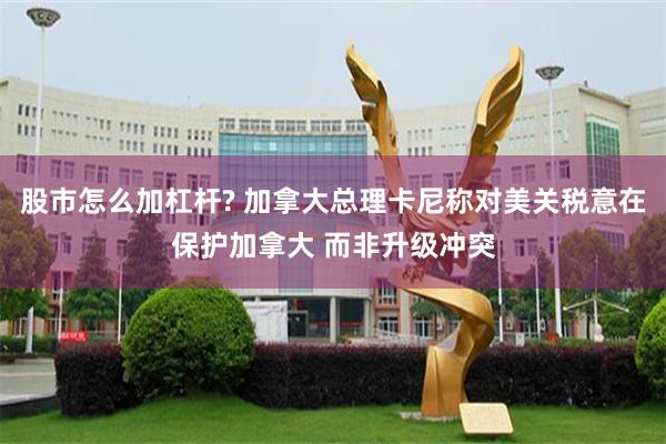 股市怎么加杠杆? 加拿大总理卡尼称对美关税意在保护加拿大 而非升级冲突