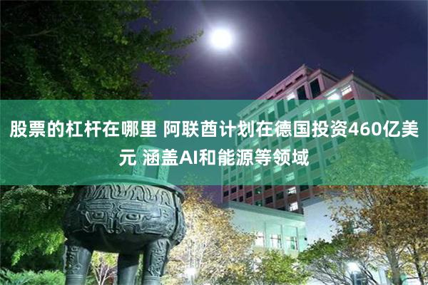 股票的杠杆在哪里 阿联酋计划在德国投资460亿美元 涵盖AI和能源等领域