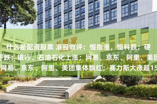 什么是配资股票 港股收评：恒指涨，恒科跌；硬件设备、半导体、有色下跌；银行、石油石化上涨；网易、京东、阿里、美团集体飘红；赛力斯大涨超15%