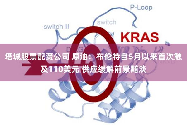 塔城股票配资公司 原油:布伦特自5月以来首次触及110美元 供应缓解前景黯淡